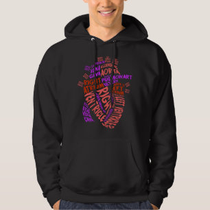 Sudadera Corazón Humano Anatómico Cardiología Médico Cardía