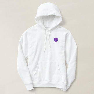 Sudadera corazón inverso