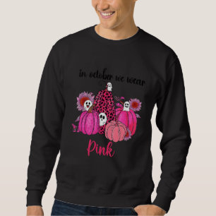 Sudadera Corazón Leopardo Girasol En Octubre Nosotros Vesti