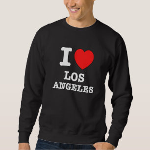 Sudadera Corazón Los Angeles Ca Love