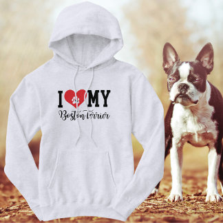 Sudadera Corazón mi miedo de Boston