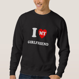 Sudadera Corazón Mi Novia Amo Mi Novia Zip