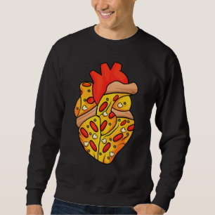 Sudadera Corazón Pizza Slice Napolitano Pizzeria Pizzaiolo