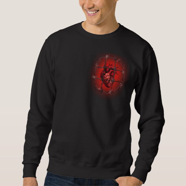 Sudadera Corazón protegido (Anverso)