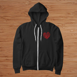 Sudadera Corazón rojo