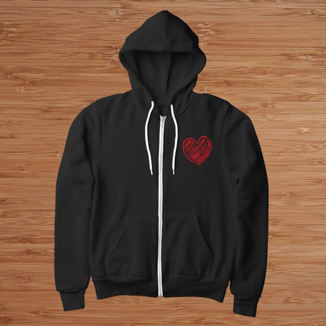Sudadera Corazón rojo (Subido por el creador)