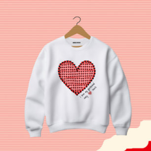Sudadera Corazón rojo
