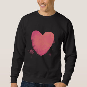 Sudadera Corazón rosa