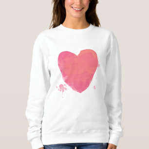 Sudadera Corazón rosado
