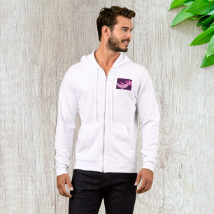 Sudadera Corazones abstractos para hombres con código posta