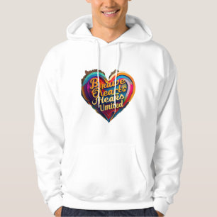 Sudadera "Corazones audaces colisionan"