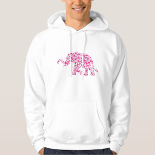 Sudadera Corazones de elefantes rosados