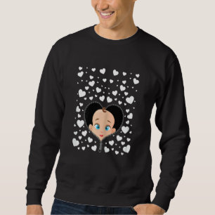 Sudadera Corazones de Mujeres Mujer Embarazo Mujeres Bebé a