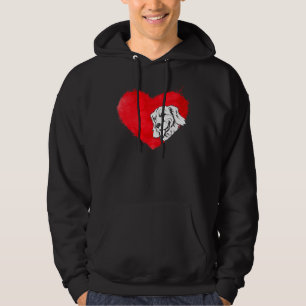 Sudadera Corazones de perro de recuperación dorada