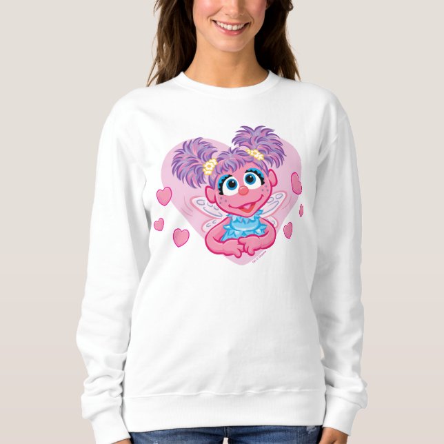 Sudadera Corazones de San Valentín de Abby Cadabby Gráfico (Anverso)