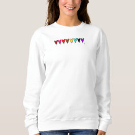 Sudadera Corazones del Orgullo LGBTQ