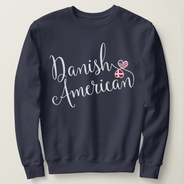 Sudadera Corazones entrelazados de los norteamericanos dane (Anverso del diseño)