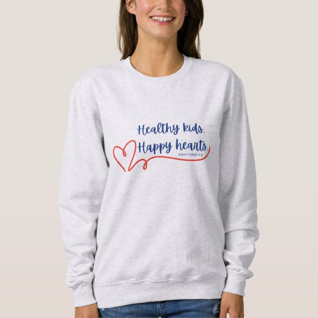 Sudadera Corazones felices (Anverso)