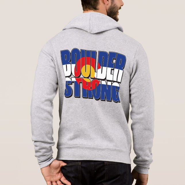 Sudadera Corazones fuertes de Boulder (Reverso)