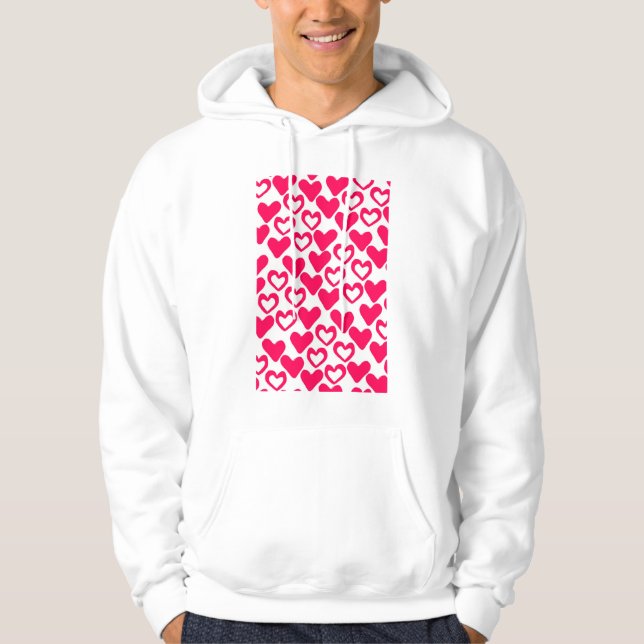 Sudadera Corazones simples 2014 (Anverso)