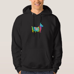 Sudadera Corbata de tinte galés Corgi perro mamá amor R