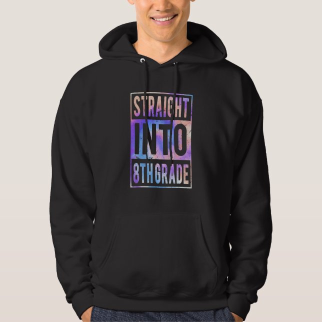 Sudadera Corbata recta en 8vo grado Dye Back To School Eig (Anverso)