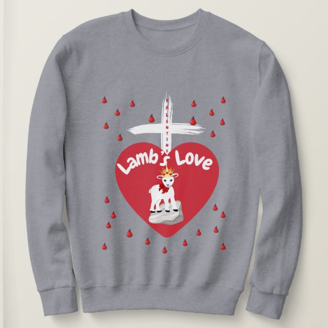 Sudadera Cordero de San Valentín (Anverso del diseño)