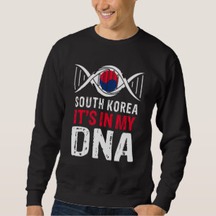 Sudadera Corea del Sur Está en mi ADN Orgulloso coreano sur