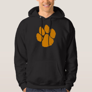 SUDADERA COREY TIGER NARANJA DE LA CLAW RETRO TIGER DE LOS 