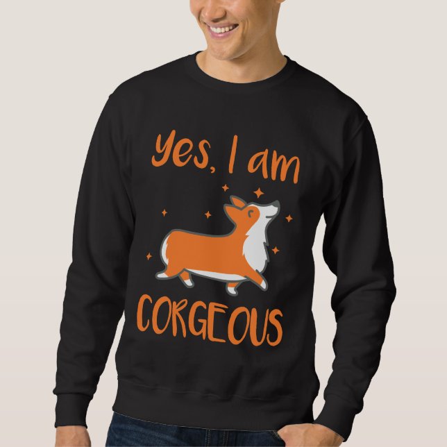 Sudadera Corgeous Corgi (Anverso)