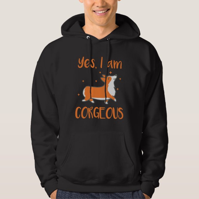 Sudadera Corgeous Corgi (Anverso)