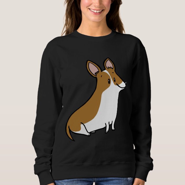 Sudadera Corgi Brown (Anverso)