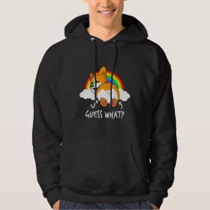 Sudadera Corgi Butt adivina qué gracioso