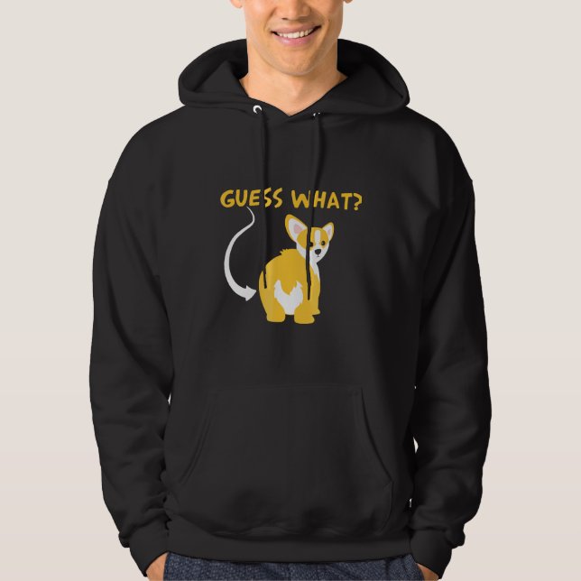 Sudadera Corgi Butt Dog (Anverso)
