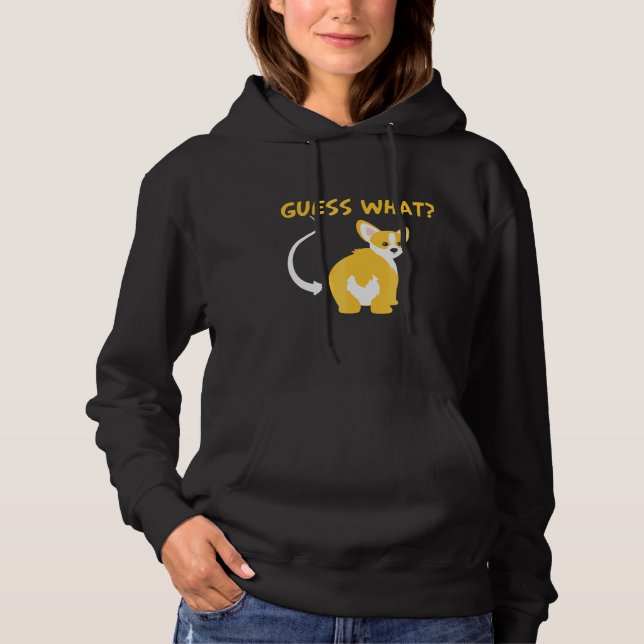 Sudadera Corgi Butt Dog (Anverso)