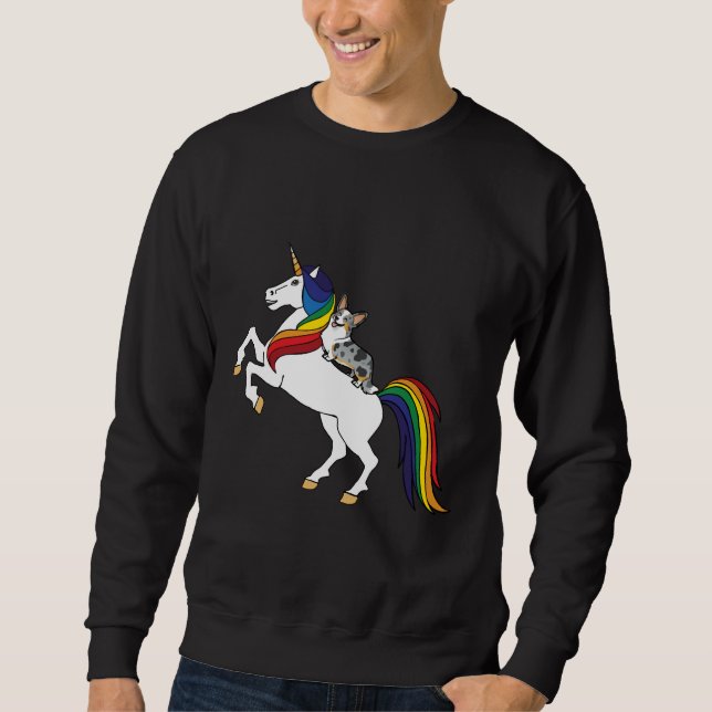 Sudadera Corgi Cardigan Corgi (Anverso)