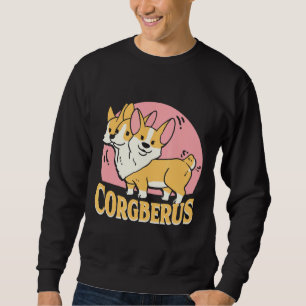 Sudadera Corgi Corgberus Short Dog Pun