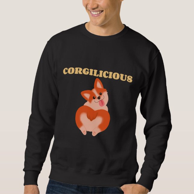 Sudadera Corgi Corgioso Corgio Para Perro 210 (Anverso)