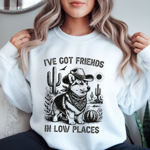 Sudadera Corgi Cowboy Funny Women’s 