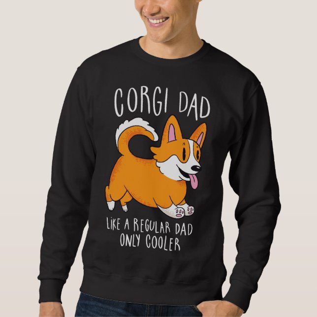 Sudadera Corgi Dad 1278 (Anverso)