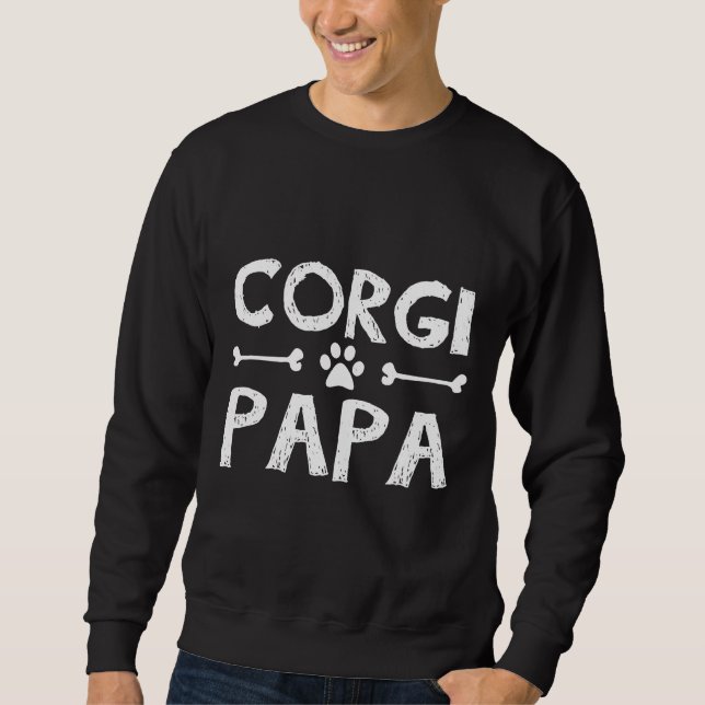 Sudadera Corgi Dad 640 (Anverso)