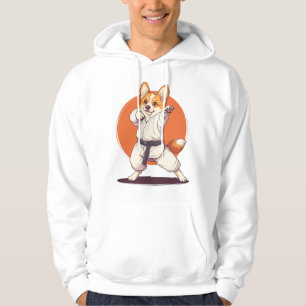 Sudadera Corgi de Karate � Perro de Artes Marciales