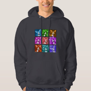 Sudadera Corgi del arte pop