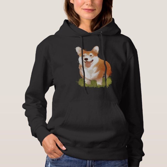 Sudadera Corgi Dog (Anverso)