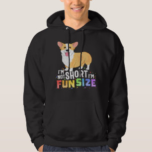 Sudadera Corgi Dog Corgis No soy corta Soy Divertido Perro