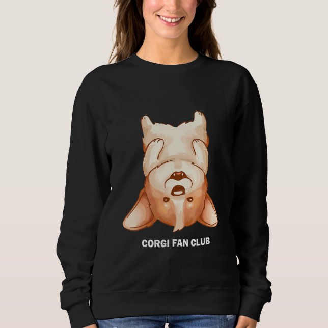 Sudadera Corgi Dog Cute Playful Puppy Corgi Lover (Anverso)