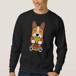 Sudadera Corgi Dog de tarta lunar china