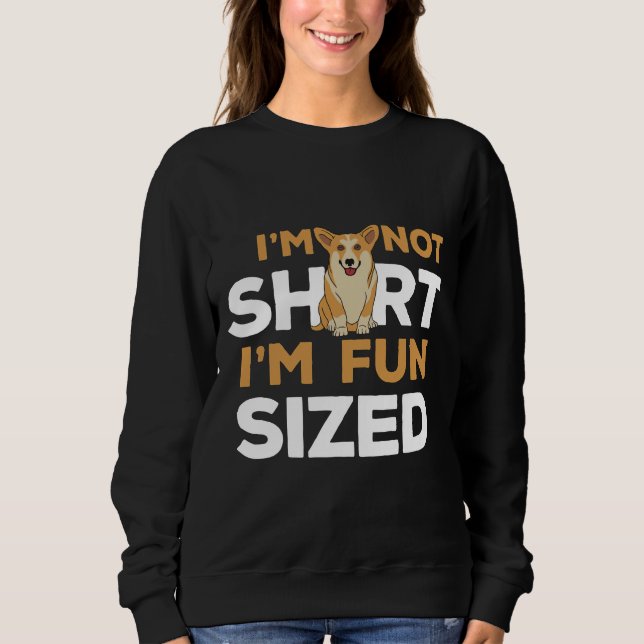 Sudadera Corgi Dog Fun Sized 821 (Anverso)