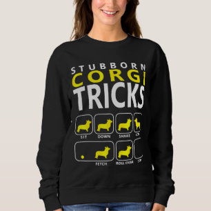 Sudadera Corgi Dog Stubborn Corgi Tricks Mascota