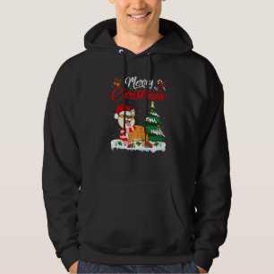 Sudadera Corgi Dog Xmas iluminando Corgi Feliz Navidad